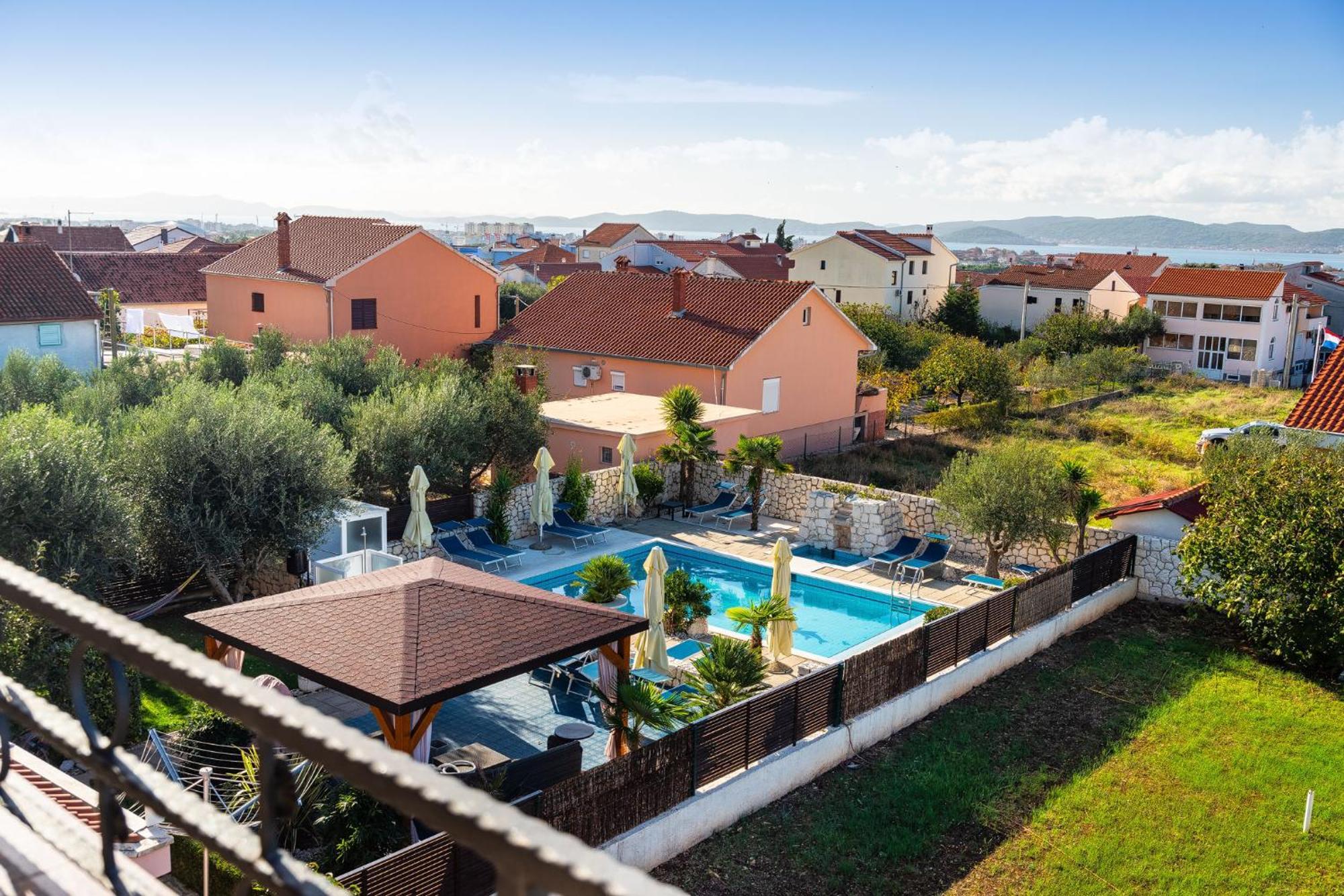 Villa Dalmatina Zadar Mit Pool 외부 사진
