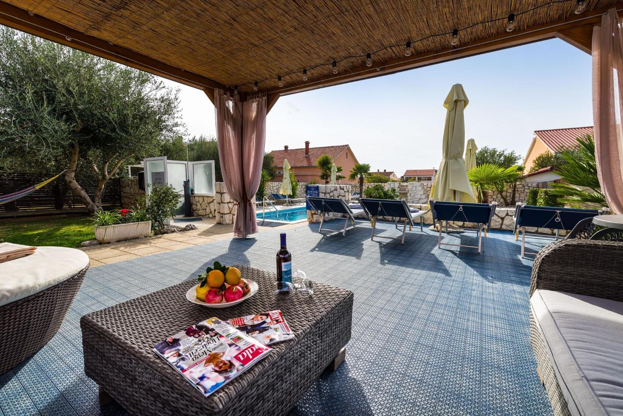 Villa Dalmatina Zadar Mit Pool 외부 사진