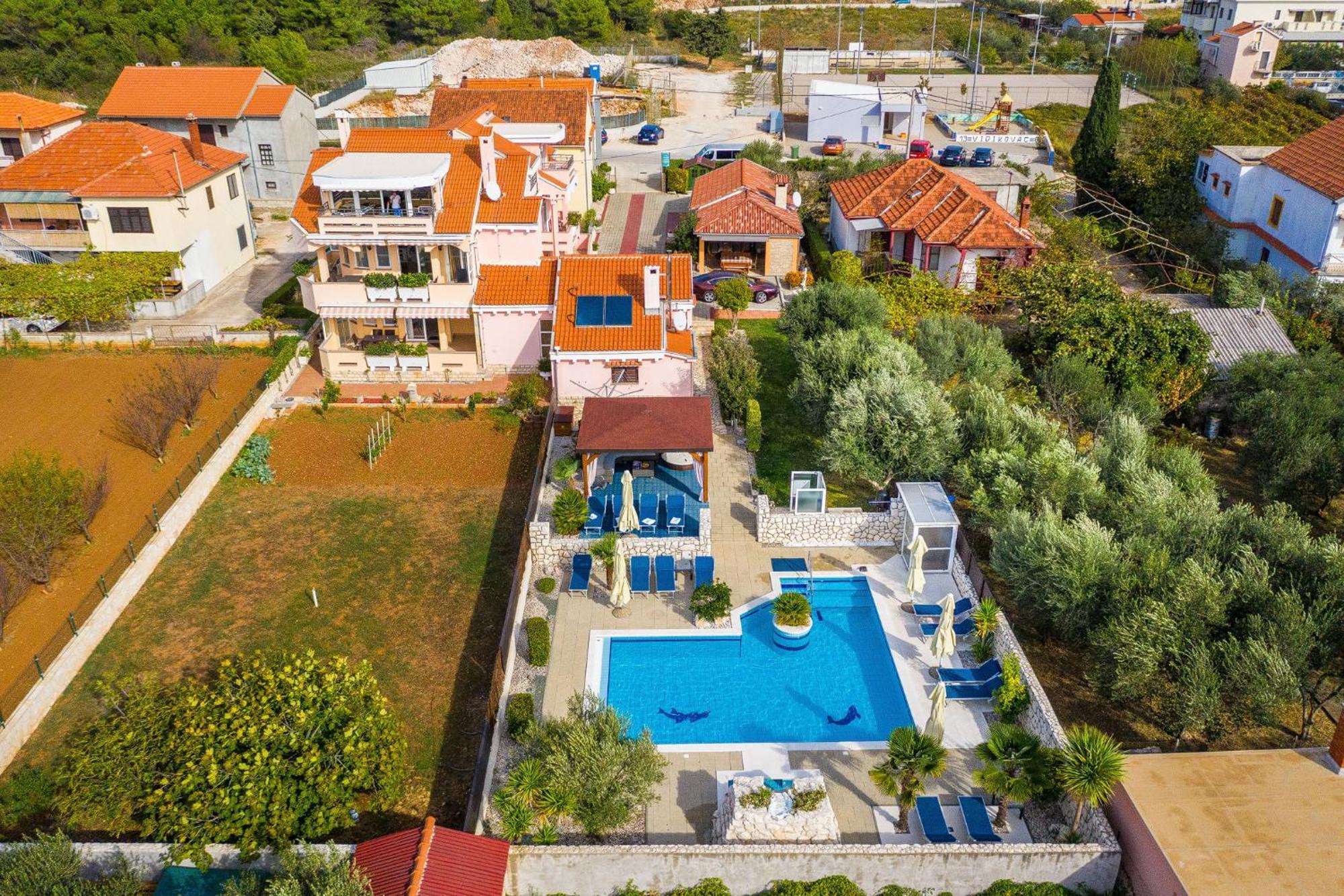 Villa Dalmatina Zadar Mit Pool 외부 사진