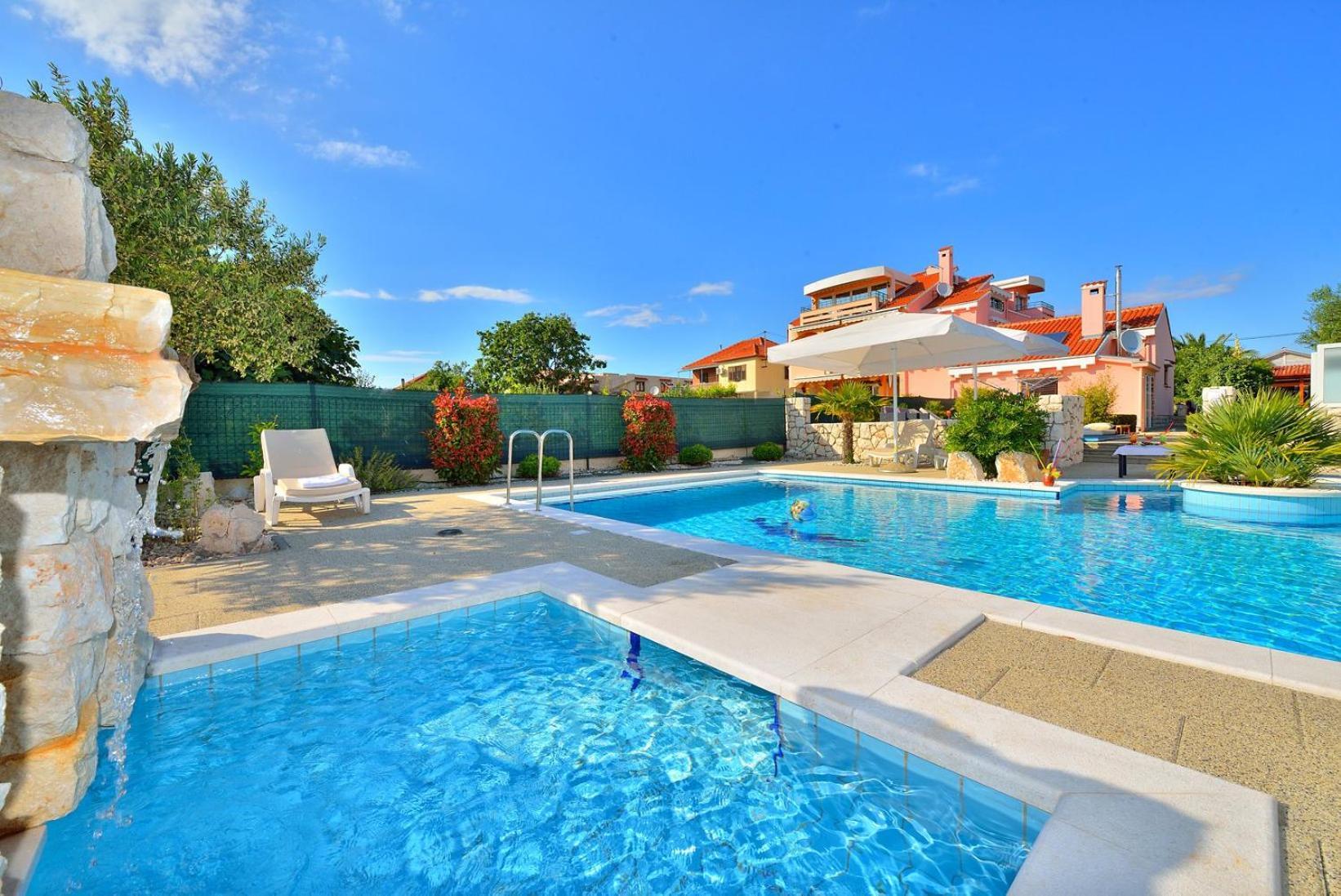 Villa Dalmatina Zadar Mit Pool 외부 사진