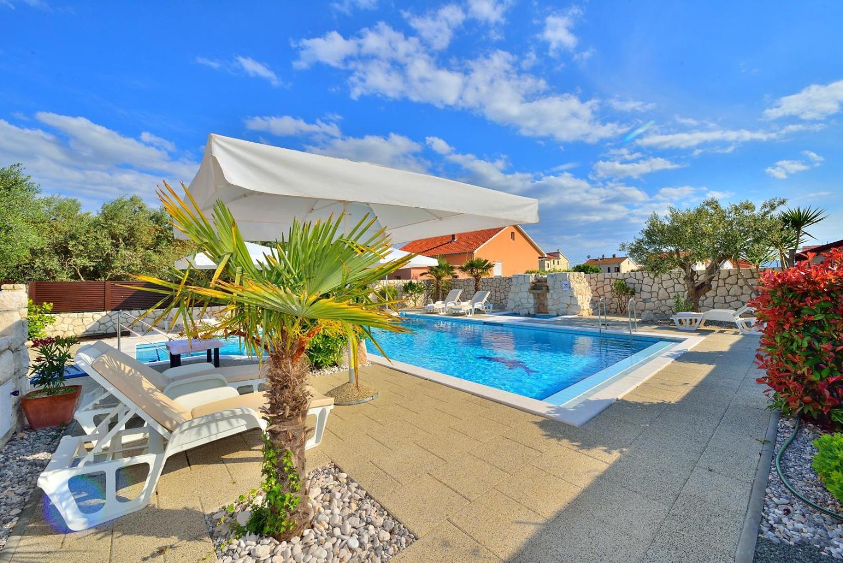 Villa Dalmatina Zadar Mit Pool 외부 사진